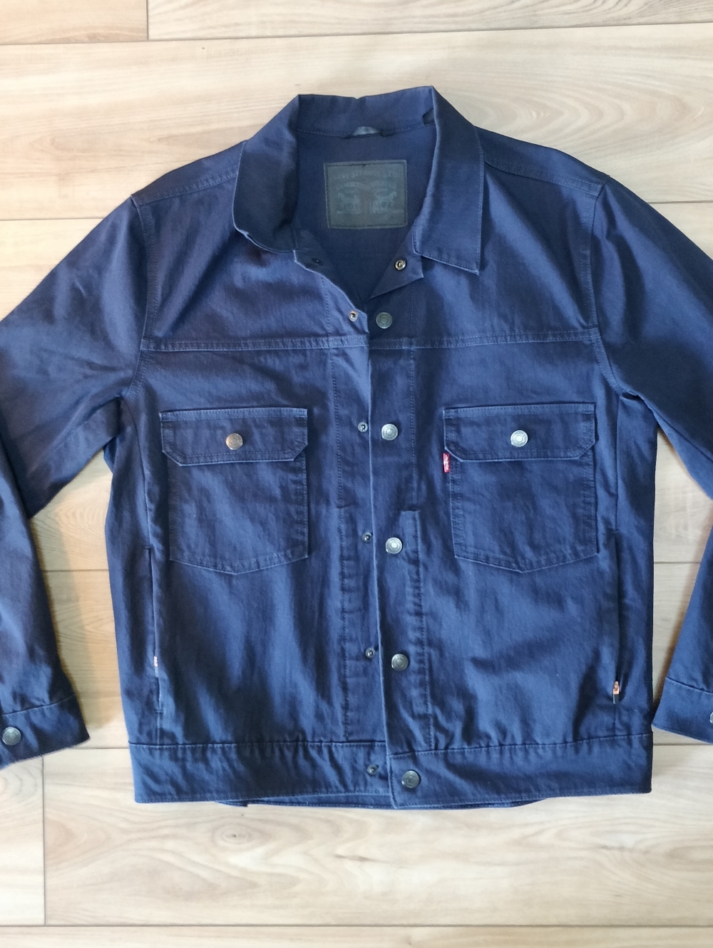 Levi's Men's Navy Commuter Trucker Type 2 Jacket Size Medium